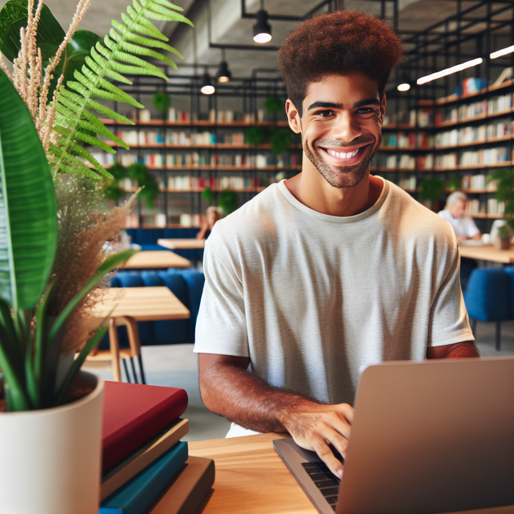 "Estudante feliz recebendo o certificado de EJA no Ensino Médio, simbolizando a conquista educacional no RJ em 2026."