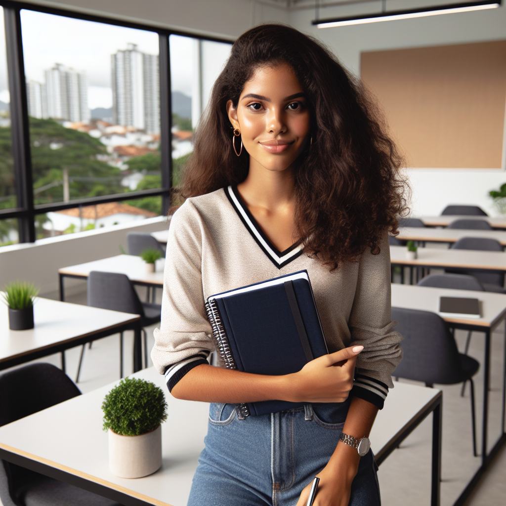 "Estudante participa de aula de supletivo presencial no RJ, simbolizando transformação educacional em 2026."